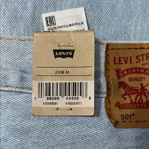 Levi's Blue Straight Leg Jeans Classic Style